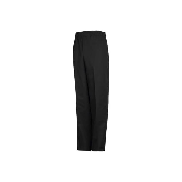Chef Designs Baggy Chef Pants, Black, Polyester/Cotton, M